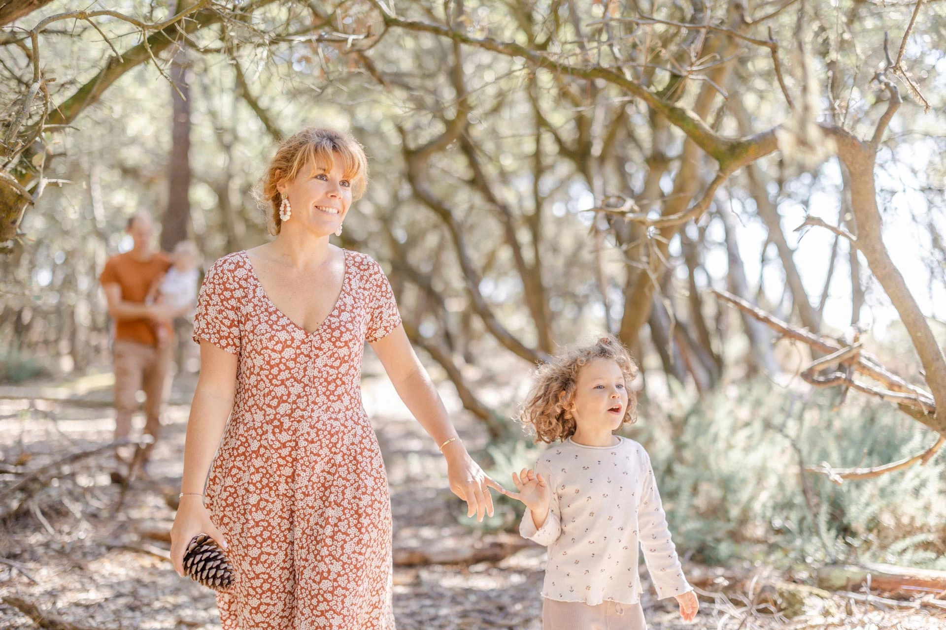 bonheur robe enfant gris beige