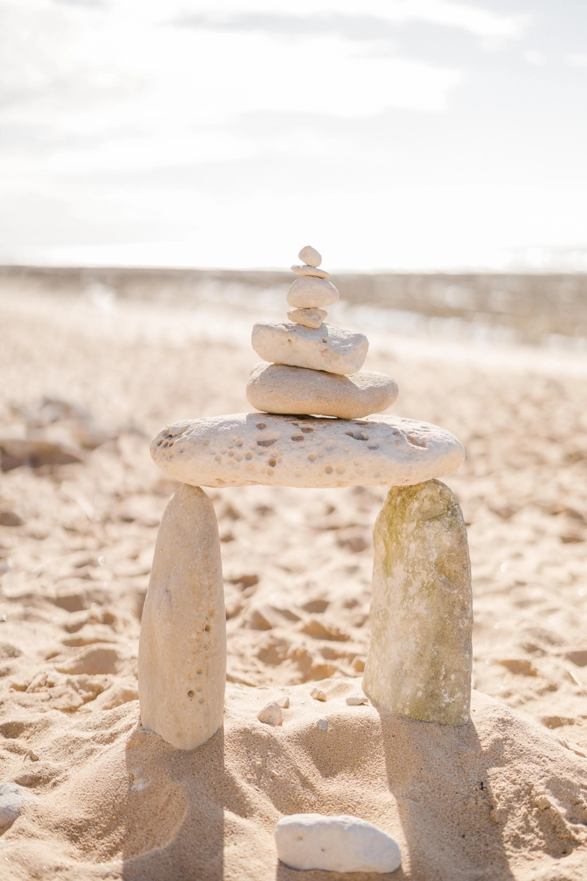 rocher sable plage gris extérieur