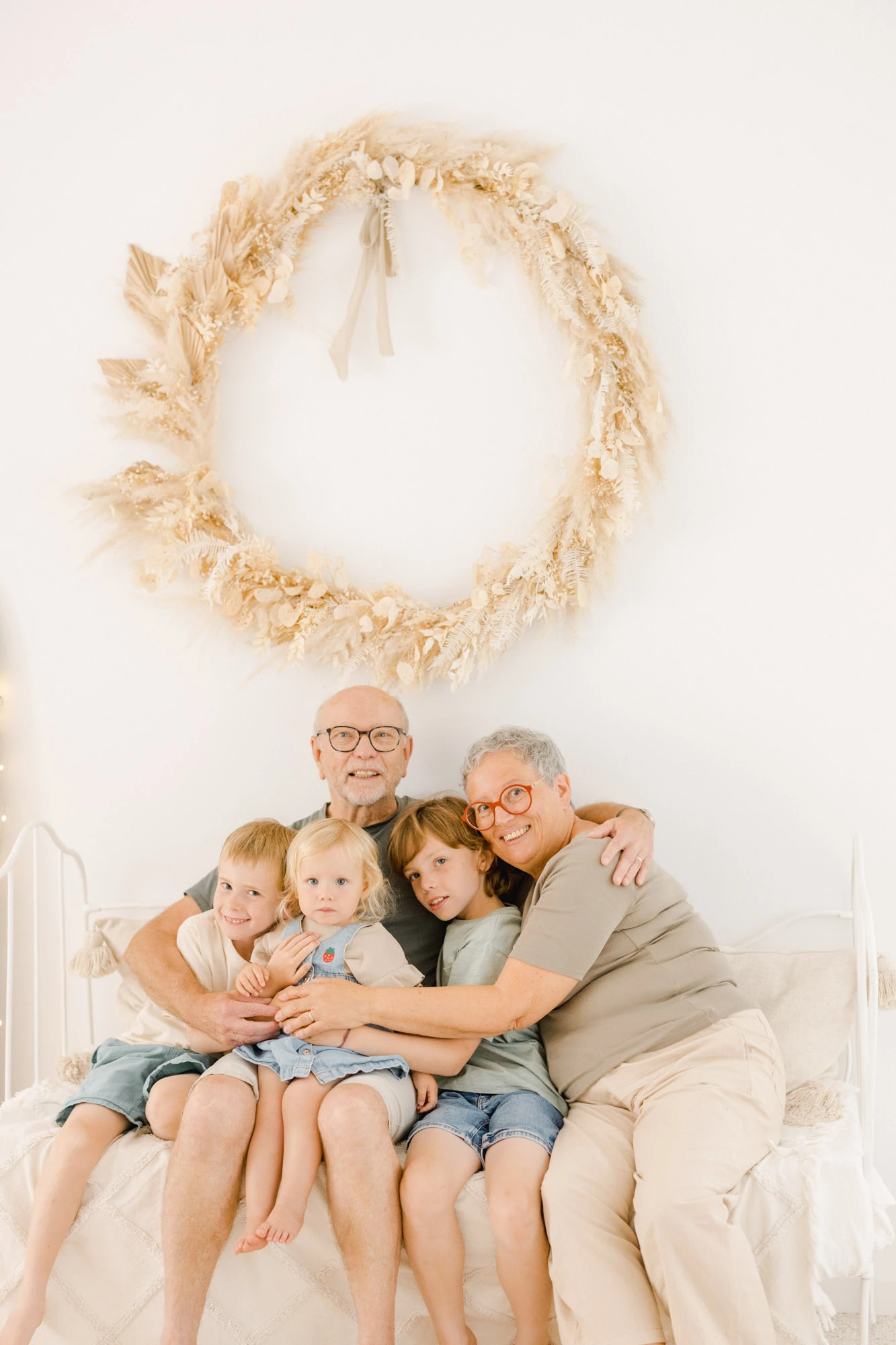 beige rose gris marron grand-parent