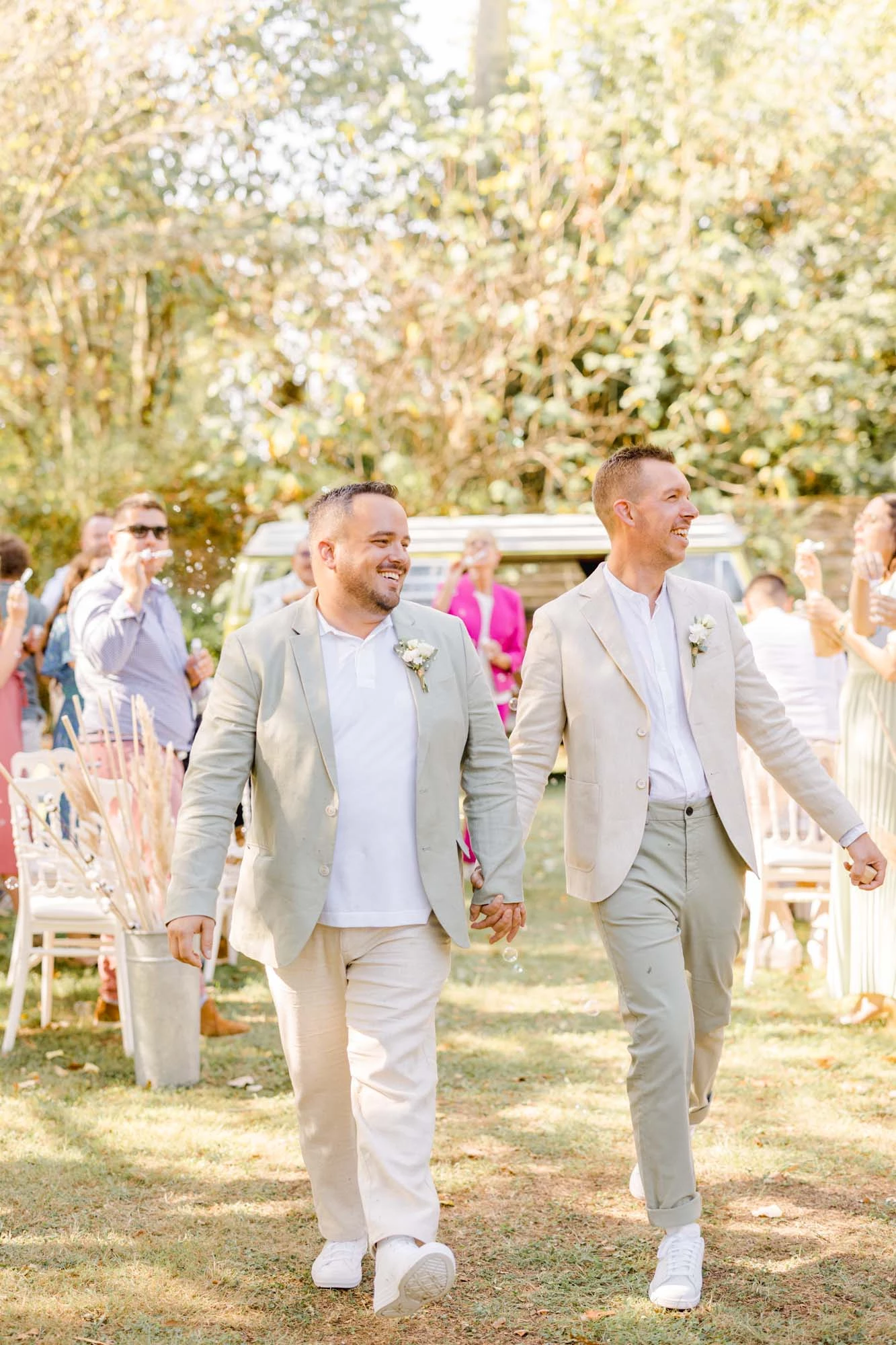 vêtements de cérémonie, événement, collier, rose, costume