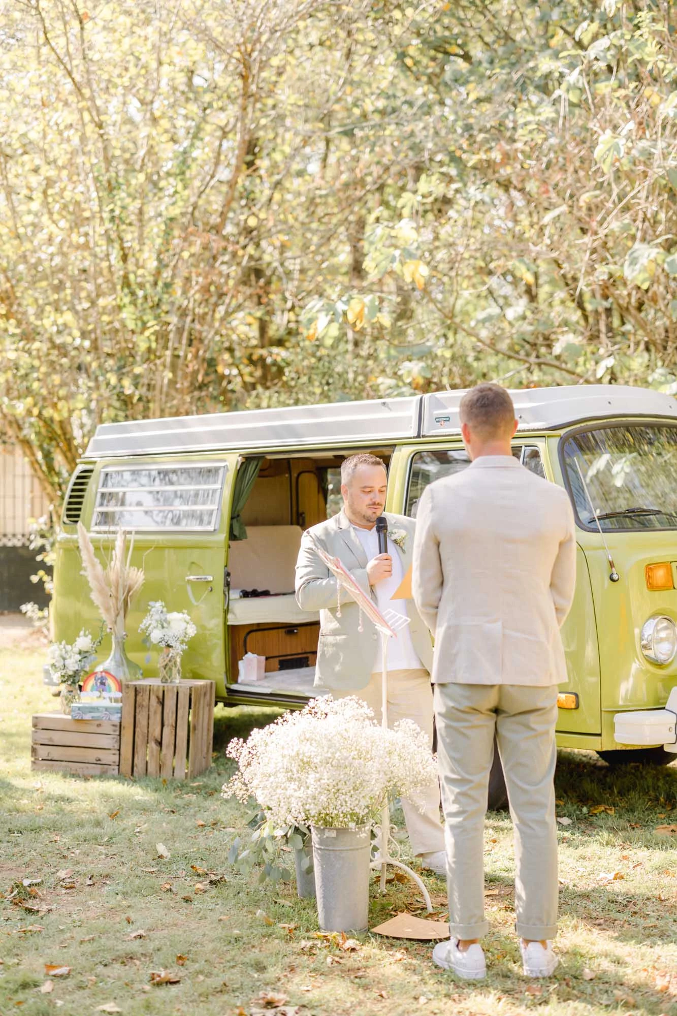 portière de voiture, par, volkswagen, volkswagen type 2, minivan