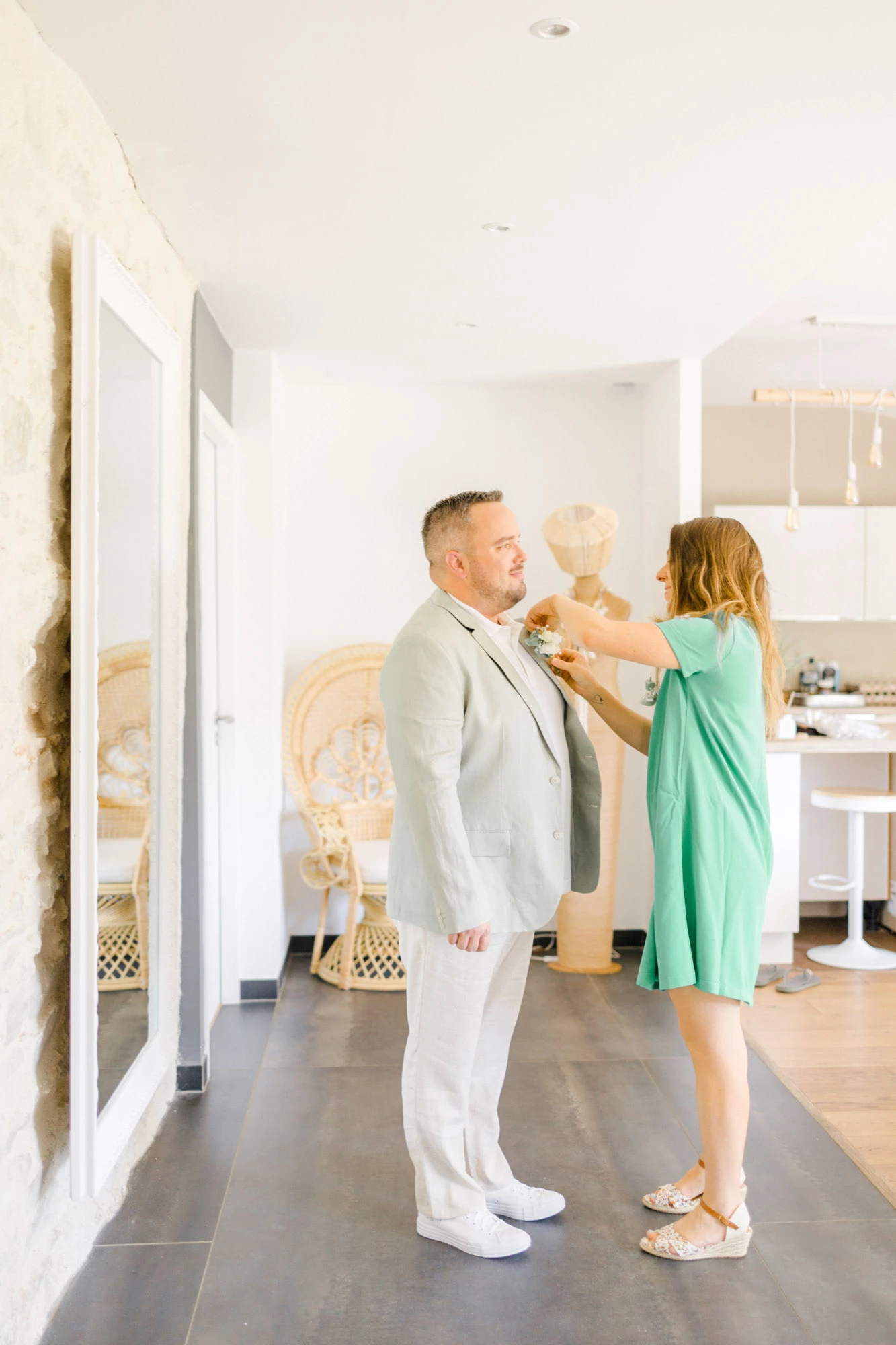 bonheur, design d'intérieur, amour, chaise, plante d'intérieur