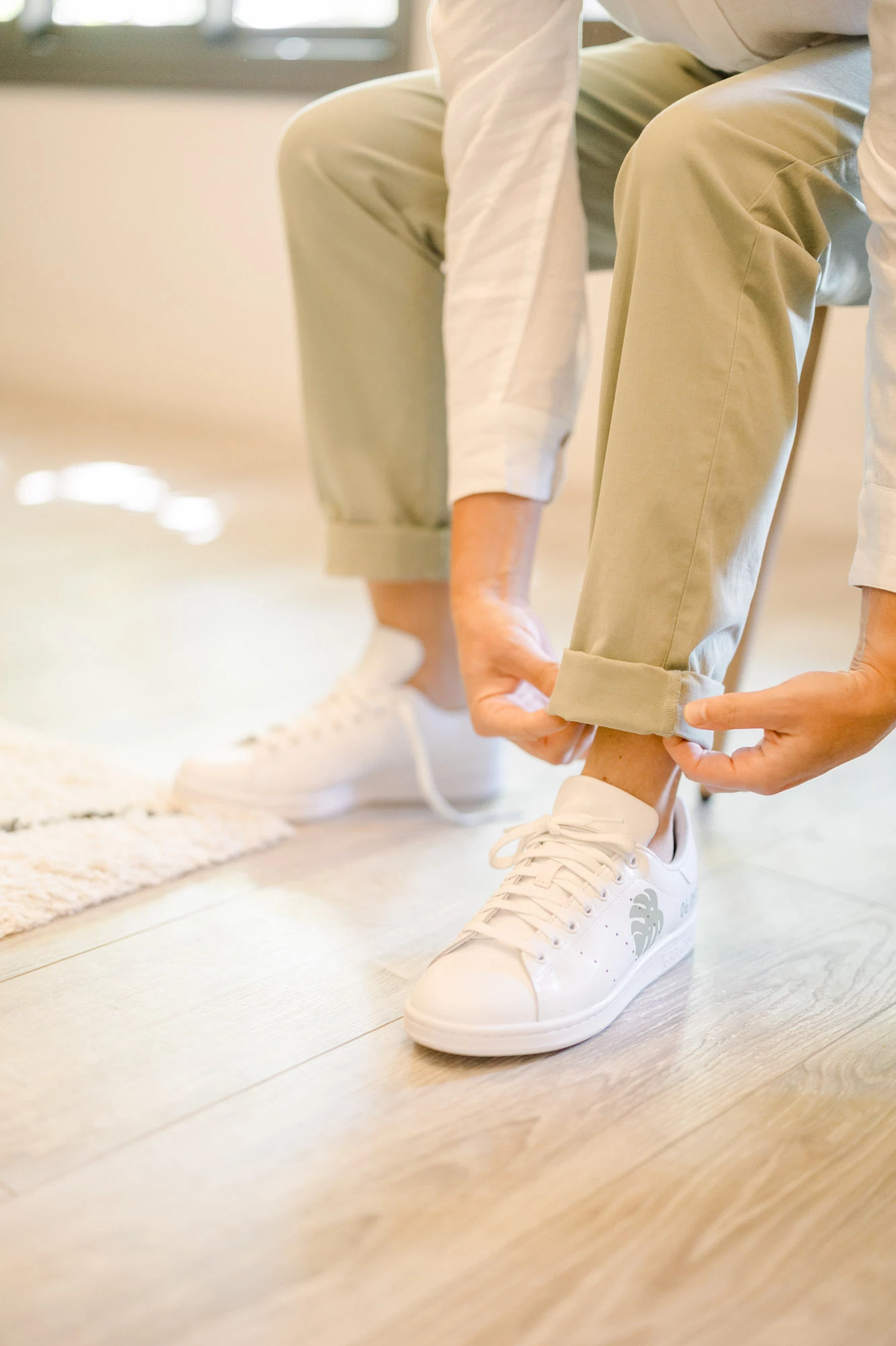 chaussure, blanc, mode, denim, baskets