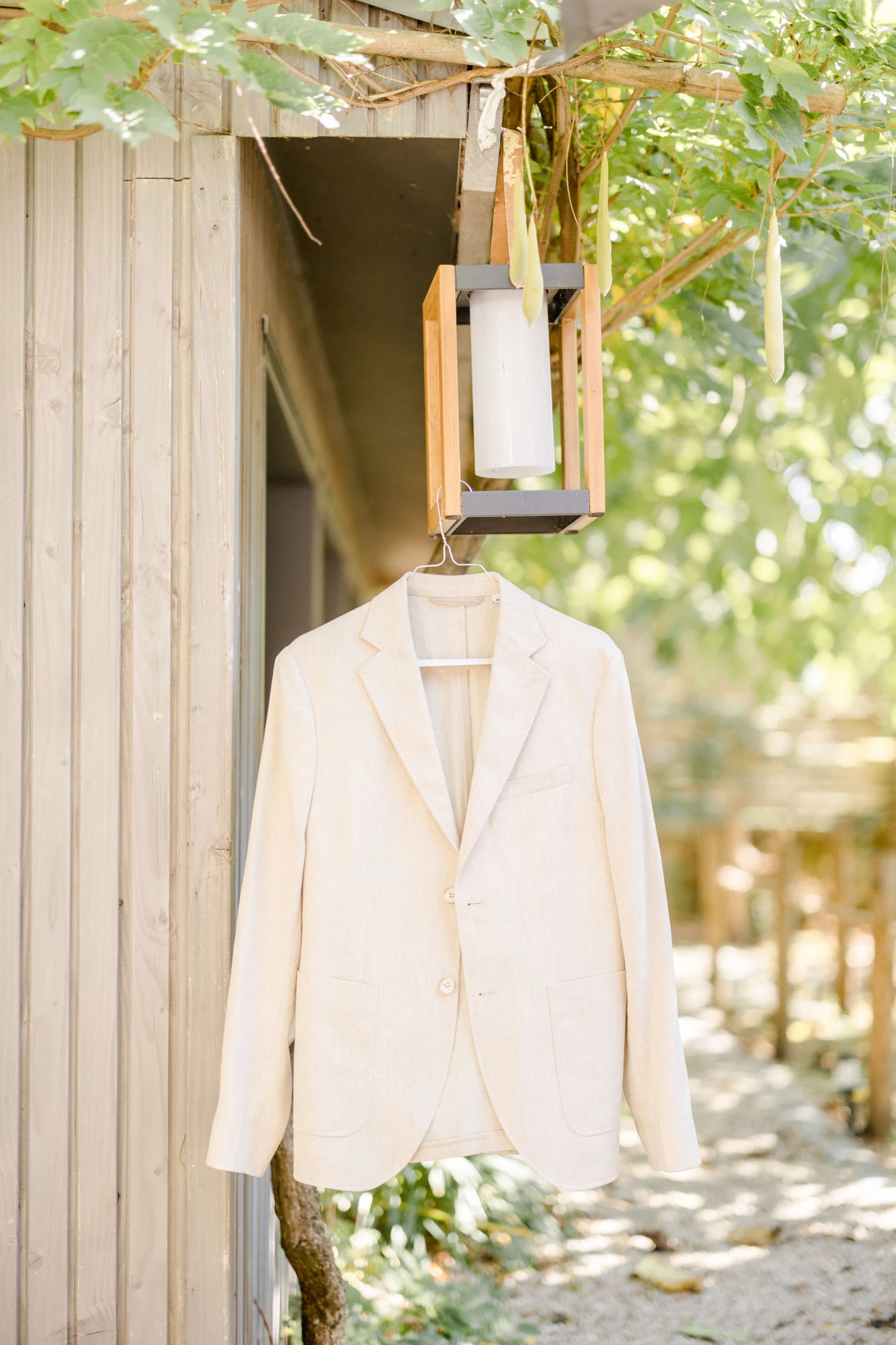 vêtements vintage, préparatifs, vert