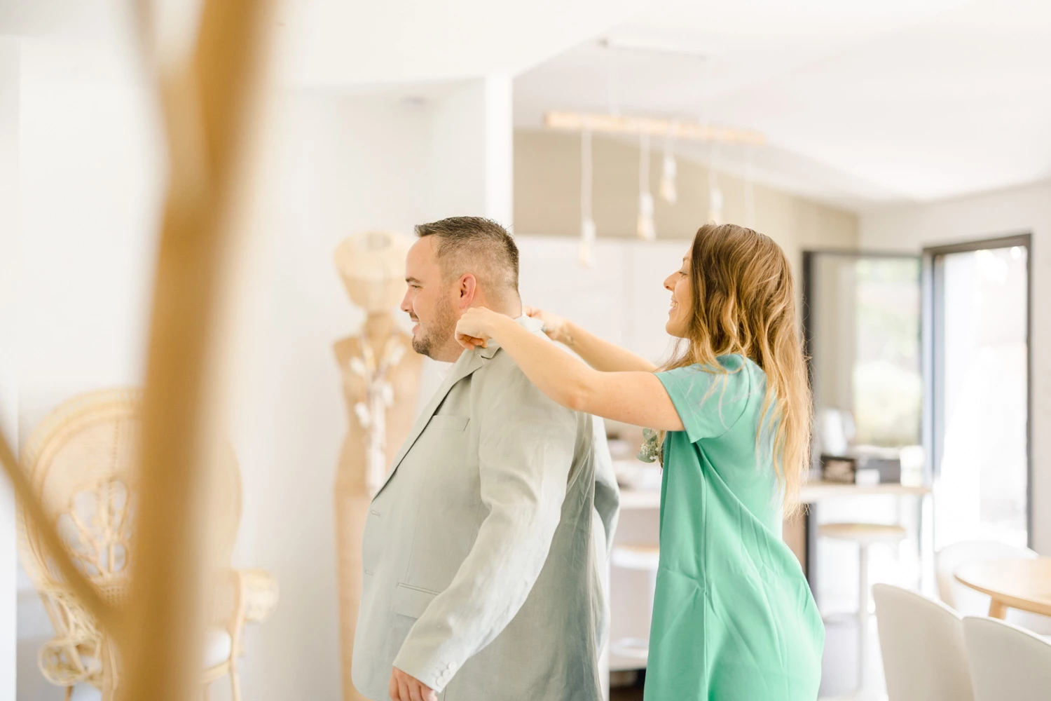 personnes, bonheur, épaule, coude, geste