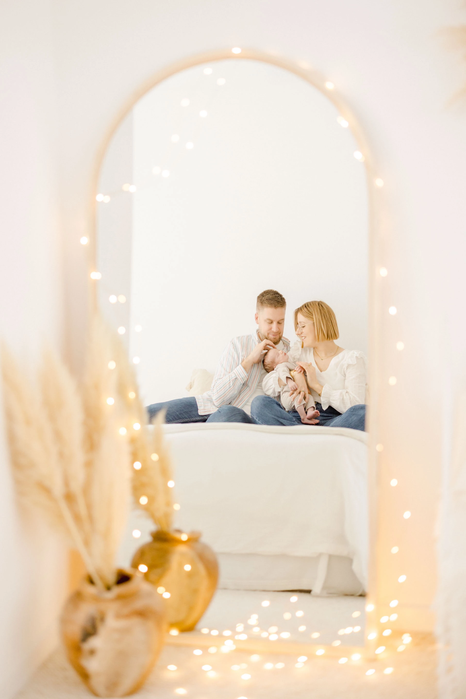 enfant lampe beige rose marron