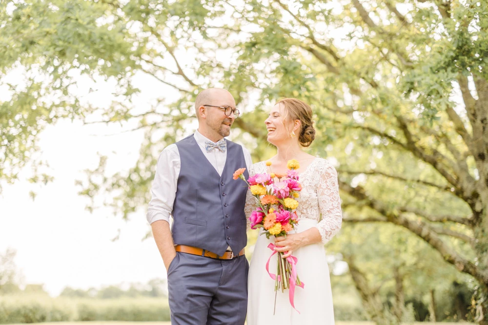 bonheur fleur robe événement sourire