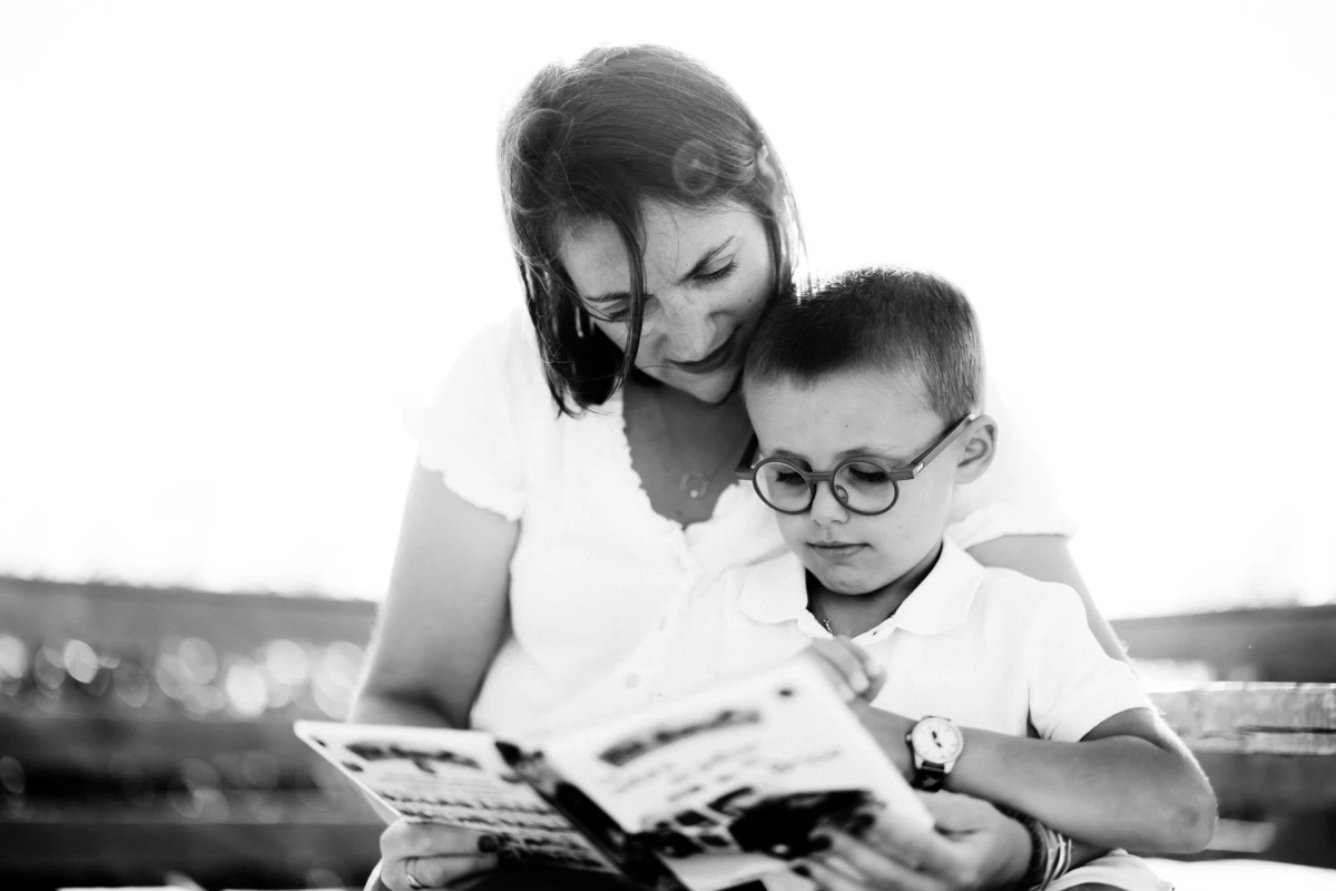 bonheur lunettes sourire enfant amour